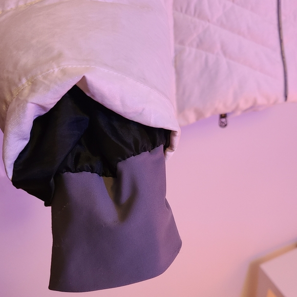 White/Gray Ski Jacket Puffer Coat ZeroXposure - Picture 3 of 8